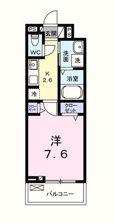 メゾンドヌール山崎IIの物件間取画像